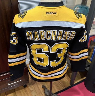 Boston Bruins Brad Marchand Reebok NHL Hockey Jersey Women's Small