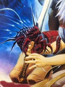 AnEarth Fantasy Stories : 1997 Hudson Sega Saturn Promo Poster (Roll:NM 20&times;29in