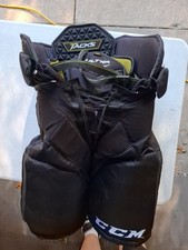 CCM Ultra Tacks Senior Hockey Pants | Size Sr. Small  Black | Mint Condition D3O