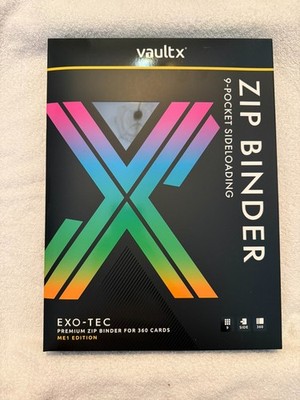 Vault X ME1 First Edition Mega Evolutions 9 Pocket Binder Pokémon Sealed