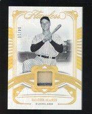 2024 Flawless Legendary Holo Gold Roger Maris Indians HOF GU Patch 4/10