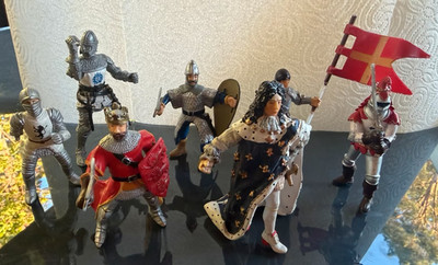 Großes Ritter Figuren Konvolut   Papo, Simba & Co. / Mittelalter