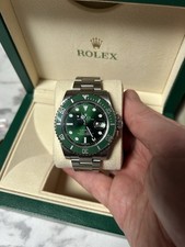 Rolex Submariner Hulk. 2015. Full Set. 116610LV 40mm