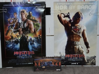 Masters Of the Universe Movie (2026) EXCLUSIVE Poster Bundle + Collectors Ticket
