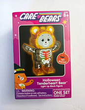 Care Bears Halloween Tenderheart Bear Light-Up Block Figure Set, 161pcs, 8
