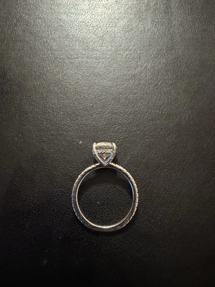 Lab created diamond engagement ring. Comes with documents. - Image 4 of 4
