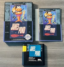 James Pond: Underwater Agent (Sega Genesis 1991) - Complete - Tested Working