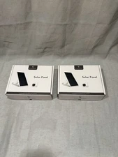 Wasserstein Solar Panel Compatible with Wyze Cam Outdoor - 5V 2W Charging black