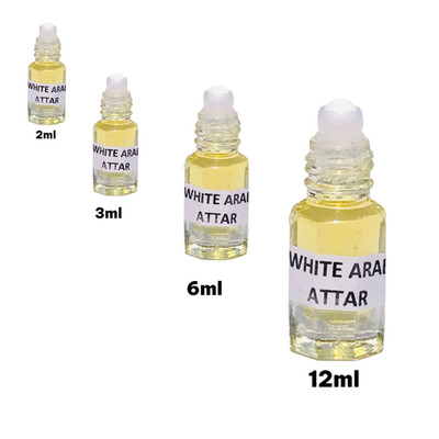Natural White Arab Alcohol-Free Perfume Oil  2ml, 3ml, 6ml, 12ml, 24ml