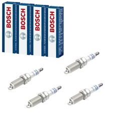 4x BOSCH PLATINUM ZÜNDKERZEN 0 242 236 653 passend für 4-ZYLINDER BMW 5 X1 X3