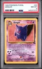 1999 POKEMON FOSSIL #20 GENGAR PSA 8