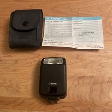Canon 160E Speedlite Flash for Canon EOS FILM SLR camera, Pre-owned,