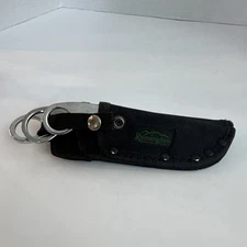 Remington 3 Folding Knives Belt Loop Sheath Only 3 Pocket Snap Closure Strap