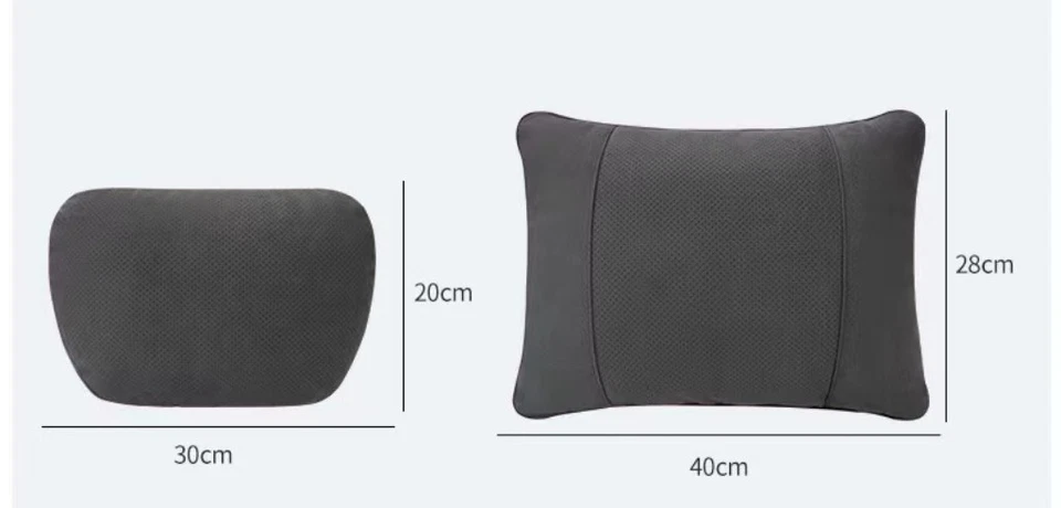 1PCS Design S Class Car Headrest Neck Pillows Seat Cushion FIT For Skoda - Image 4 of 4