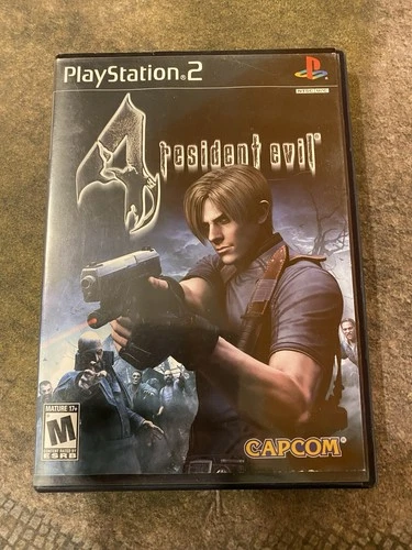 Resident Evil 4 PlayStation 2 PS2 2005 Black Label Tested CIB