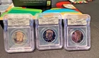 1965 Kennedy Half Dollar Silver Ruthenium 24K Gold-Plated IGC Slab Rare 1 / 1000