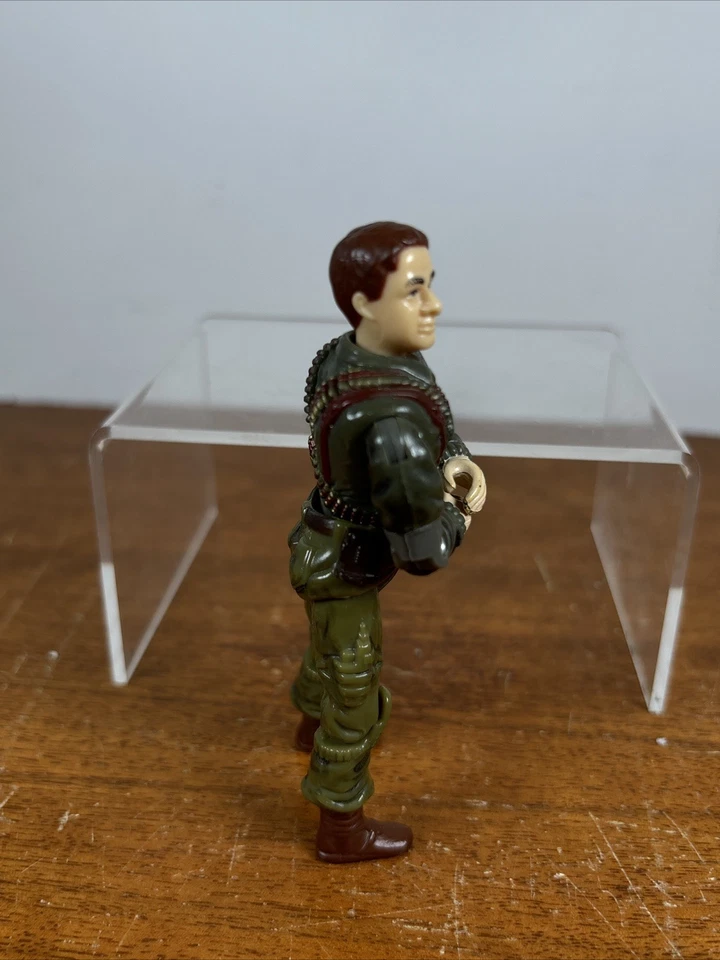 Hasbro 1990 G.I. vintage Figura de acción suelta Joe Crossfire 3,75" usada en excelente estado Foto 3 de 4