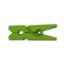500 PCS 1 inch Lime Green Wooden Mini Clothespins for Crafts Photos Decor