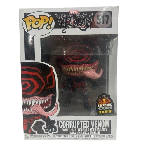 Corrupted Venom 517 ~ Marvel: Venom ~ Vinilo Funko Pop ~ Exclusivo de L.A. Comic-Con