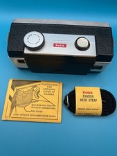 Vintage Kodak Brownie Super 27 Camera - 1960's w/Strap Original box For Parts