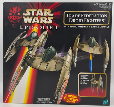 STAR WARS - Trade Federation Droid Fighters - Episode 1 - The Phantom Menace