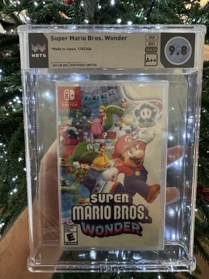 Super Mario Bros Wonder Switch WATA 9.8 A++