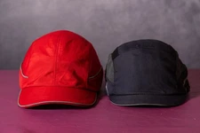 Lot of 2 surf Safety Helmet-Caps – Surflex Red & JSP Hardcap Aerolite