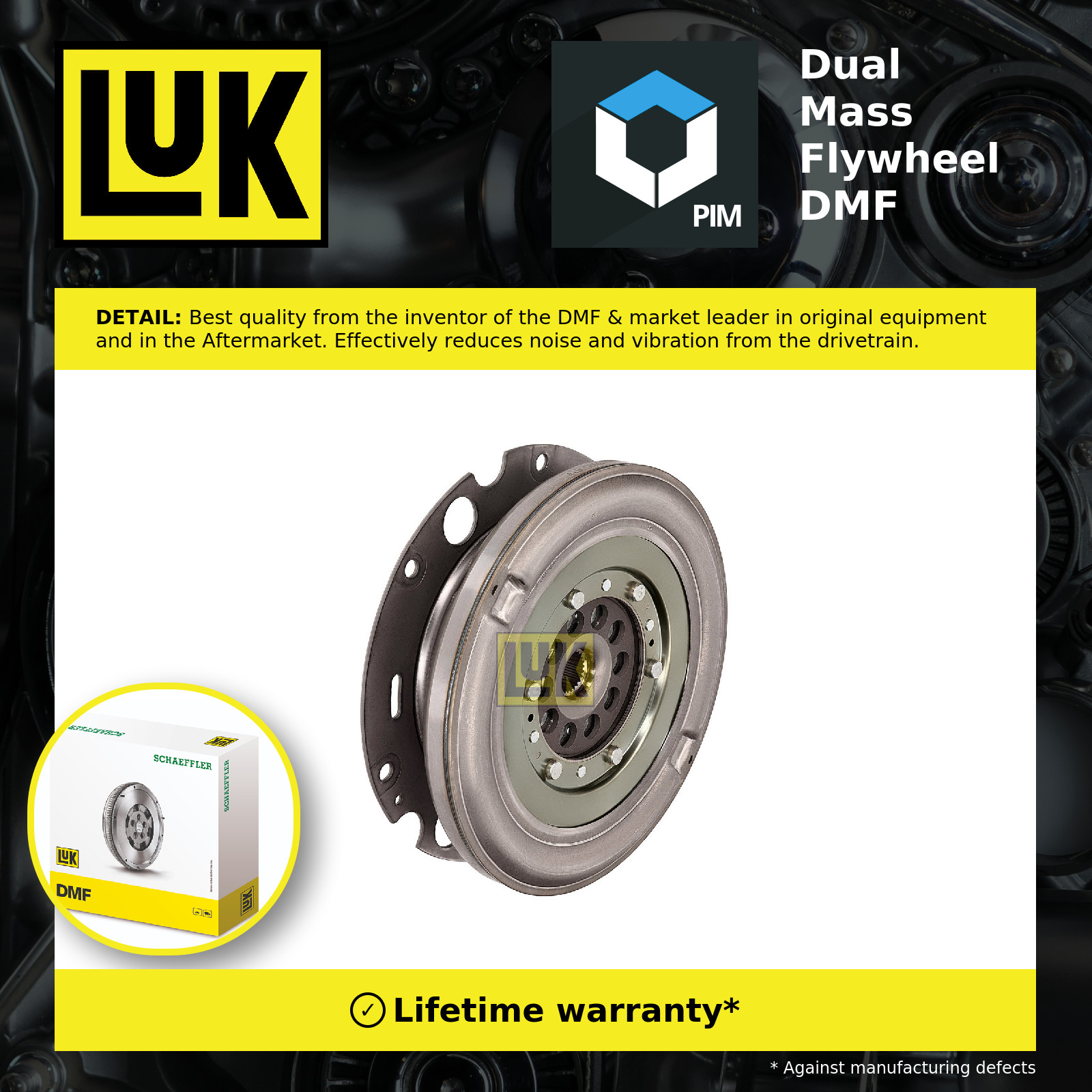 Dual Mass Flywheel DMF fits AUDI A5 8T3, 8TA 2.0D 13 to 17 CNHA LuK 0B5105317R - Image 9