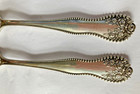 2 Gorham 7 “ Lancaster Rose Sterling Silver Dinner Forks 76+ grams Not Scrap! — photo 5