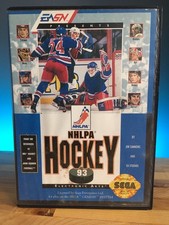 NHLPA Hockey '93 Original Empty Box Manual