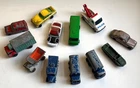 12 VTG MIXED LOT England Matchbox, Scammell, Husky & Corgi Die-Cast Vehicles
