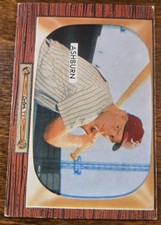 1955 Bowman Richie Ashburn, EX Condition. Free Shipping!