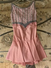 Beautiful Pink Figure Skating Dress Worn approximately Girls Large