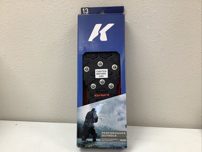 Korkers Omnitrax Interchangeable Sole System-Triple Threat Carbide Spike Size 13