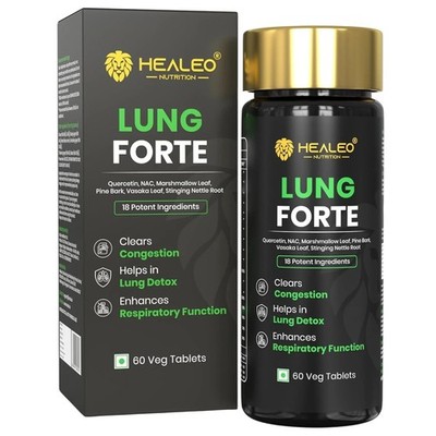 Healeo Nutrition Lung Forte Tablets, 60 Tablets