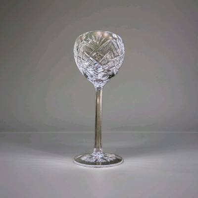 Val Saint Lambert Weinglas Saarlouis Saarbrücken 19,5cm  VSL