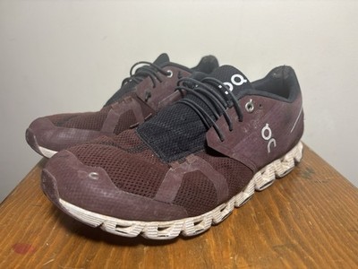 On Cloud 5 Ruby Rust Red 59.98161 Running Shoes Sneaker Mens Sz 9 Speed Lacing