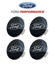 2015-2026 Ford Mustang Shelby Gt350 Fr3z-1003-a Black Wheel Center Caps Set Of 4 2015-2026 Ford Mustang Shelby Gt350 Fr3z-1003-a Black Wheel Center Caps Set Of 4