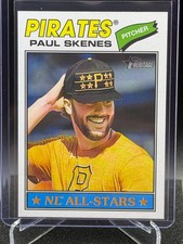 Paul Skenes 2026 Topps Heritage Image Variation #33 - Pirates  ***READ***