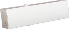 GEZE TS 2000 V Chiudiporta Bianco, Porte fino a 1.250 mm Larghezza Anta, Senza Aste