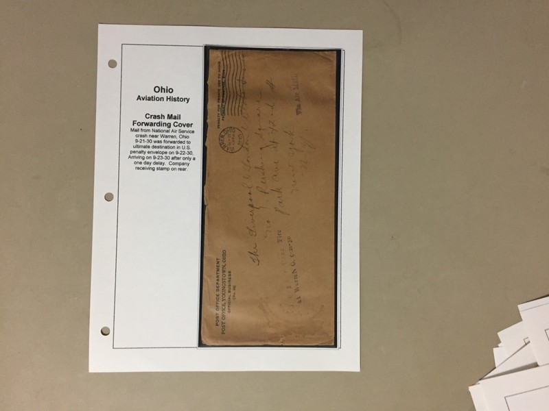 CRASH MAIL forwarding cover