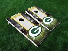 VINYL WRAPS Cornhole Board DECALS Green Bay 01 Packers Bag Game Stickers