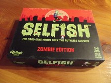 CARD GAME SELFISH ZOMBIE EDITION  GREAT  ** MUST SEE ***