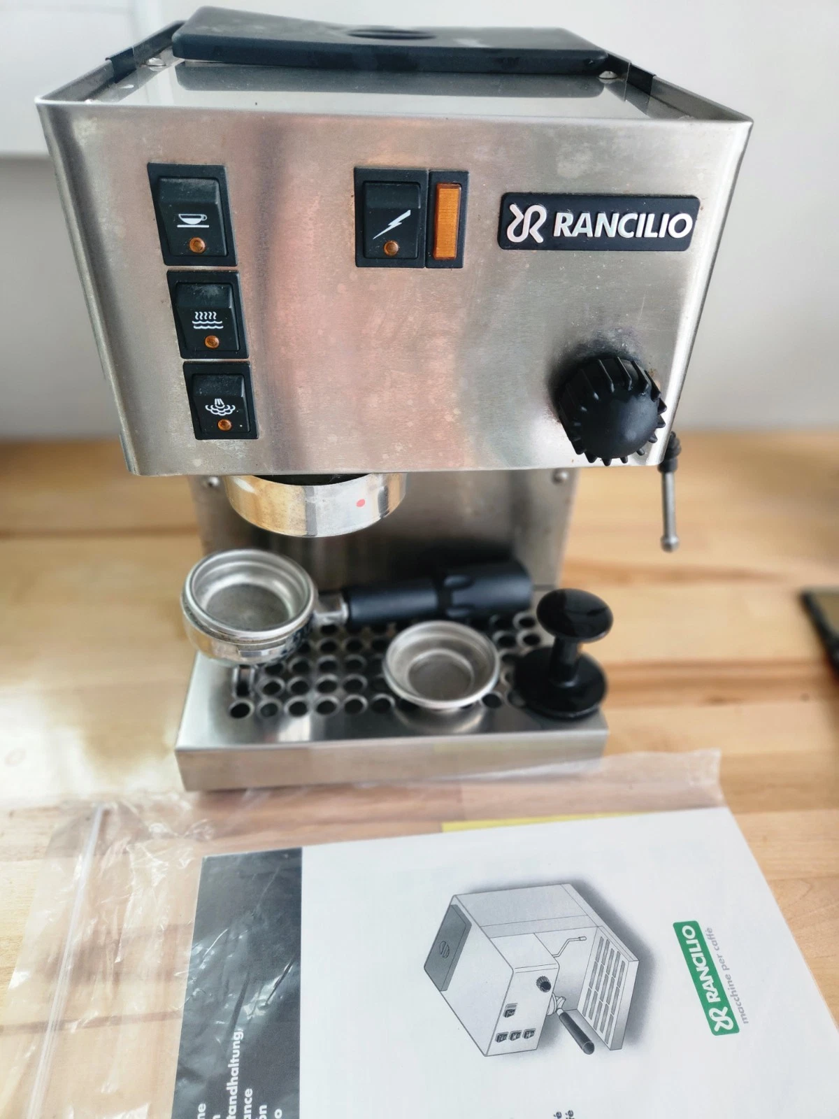 Rancilio Miss Silvia Espresso Machine Stainless Steel Made in Italy
Opens in a new window or tab