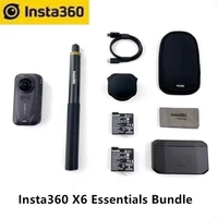 Insta360 X6 Bundle-8K Waterproof 360 Sport Action Camera 1/1.1" Sensor Recording