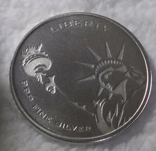 Asahi Freedom Liberty Silver Round 1 oz (New)