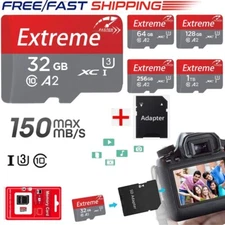 1TB 32G 64GB 128GB 256GB TF Card Memory Card High Speed Memoria & Adapter
