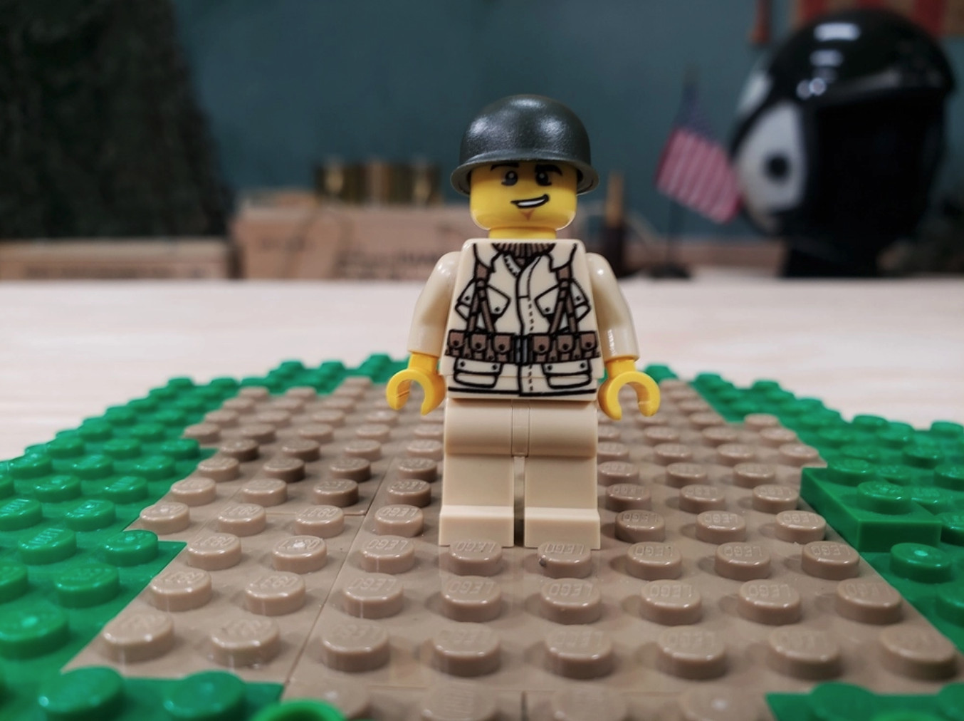 Минифигурка американского десантника Brickmania Minifigure Brand New 15190₽