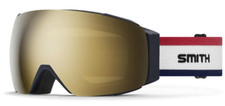 NEW Smith IO MAG Low Bridge Goggles-Sun Valley-CP Gold Mirror Lens