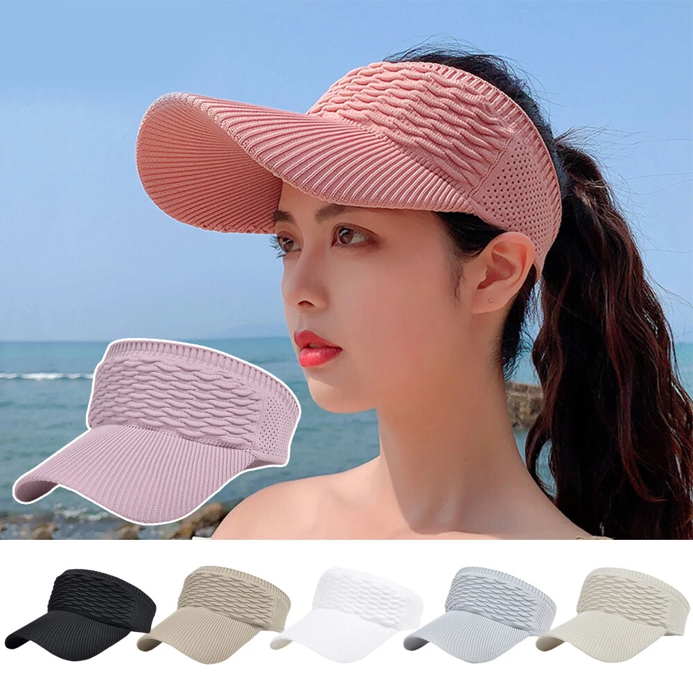 Amorar Berretto in Cotone da Donna Cappelli Stile retrò Cappello da Sole Golf Tennis Cappello da Baseball Turbante Copricapo Visiera Parasole